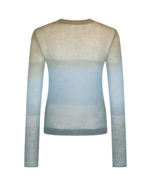 Nagnata Fusion Knit Top - Sky