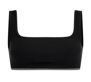 Nagnata Classic Wool Bralet - Black