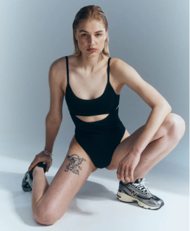Nagnata Splice Bodysuit - Black