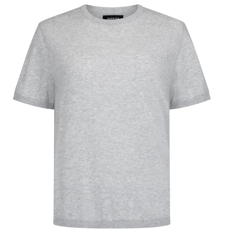 Nagnata Gighlighter Tee 3.0 - Grey Marl - ARRIVING SOON