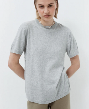 Nagnata Gighlighter Tee 3.0 - Grey Marl - ARRIVING SOON