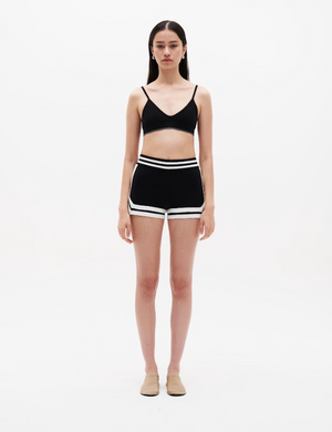 Nagnata Tri Wool Bralet - Black