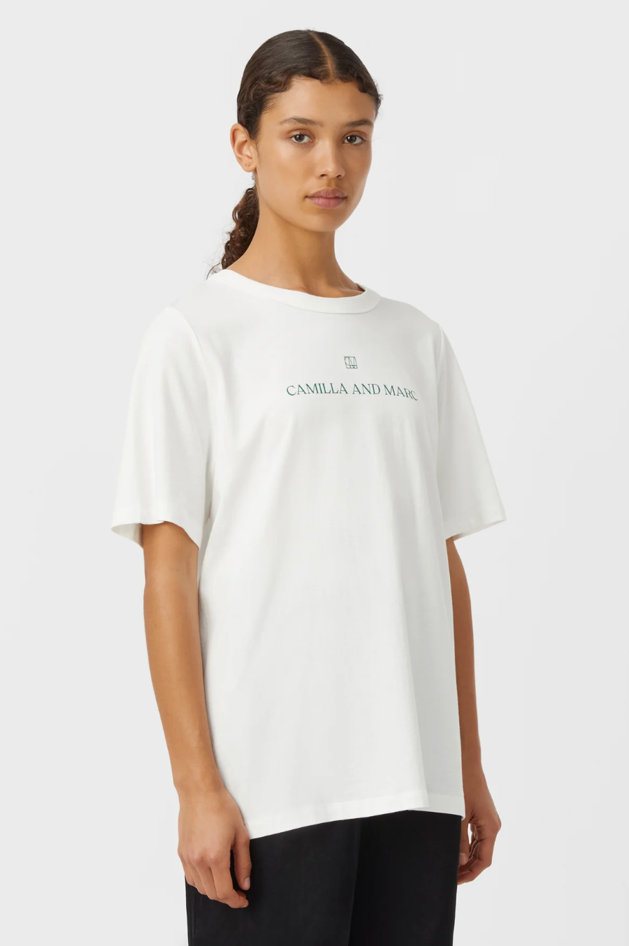 Camilla and Marc Grayson Tee - Soft White