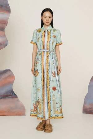 Alemais Surrealist Summer Dress