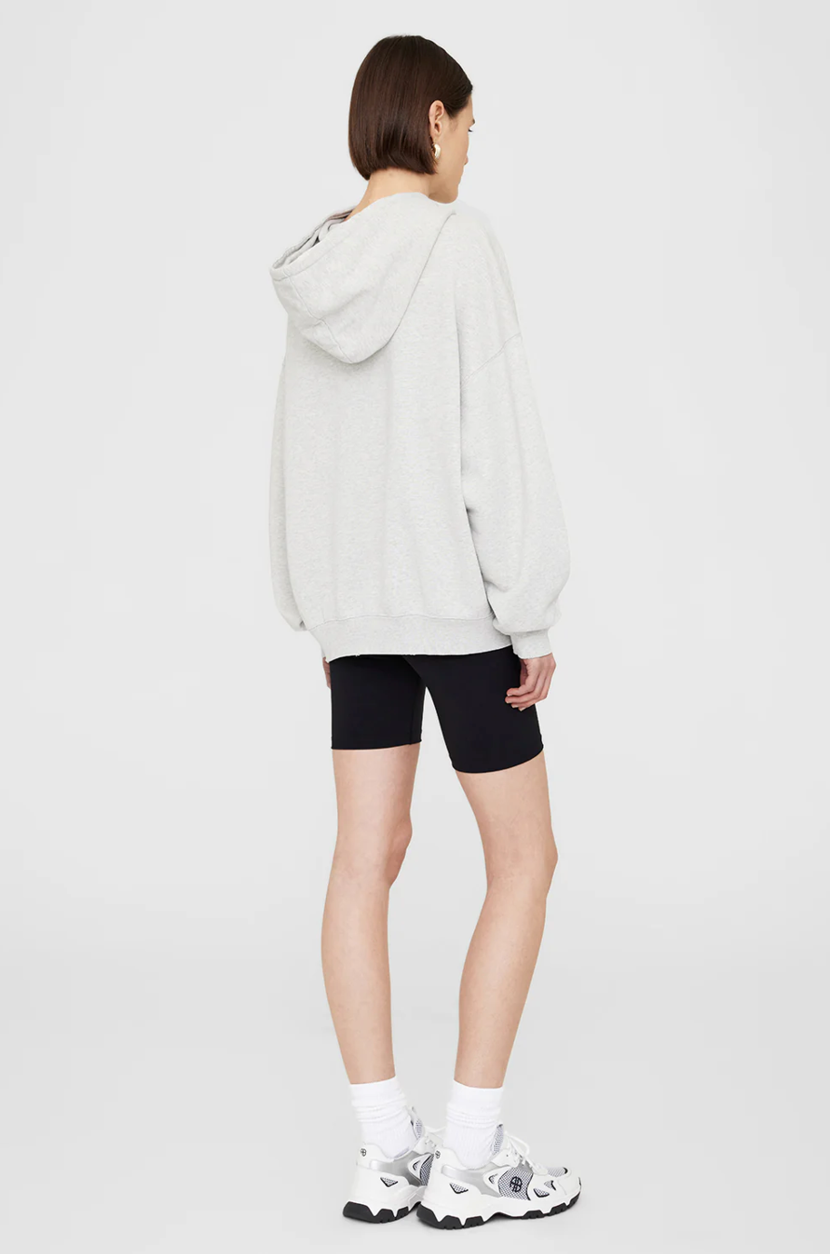 Anine Bing Harvey Sweatshirt - Heather Grey