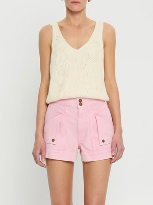 Kivari Paloma Denim Short - Pink