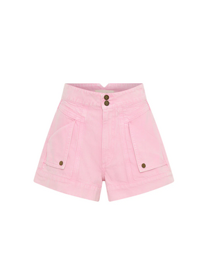 Kivari Paloma Denim Short - Pink