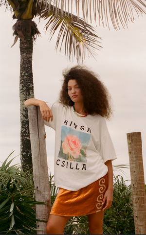 Kinga Csilla KC Blooming Rose Tee