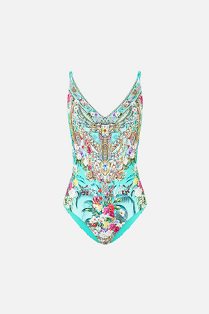 Camilla v Neck Underwire One Piece - Gardens of queluz