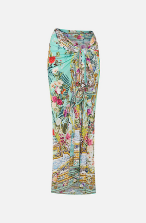 Camilla Long Sarong - Gardens Of Queluz