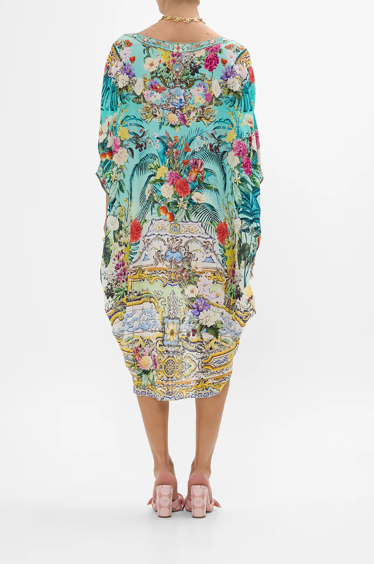 Camilla Scoop Back Hem Dress - Gardens Of Queluz