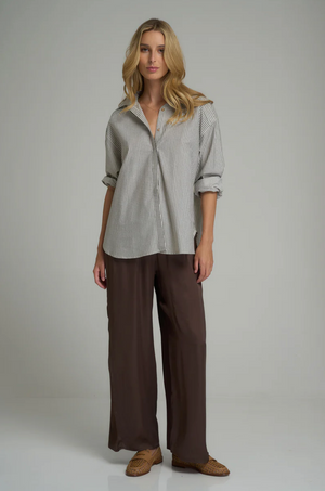 Lilya Fenton Pant - Chocolate