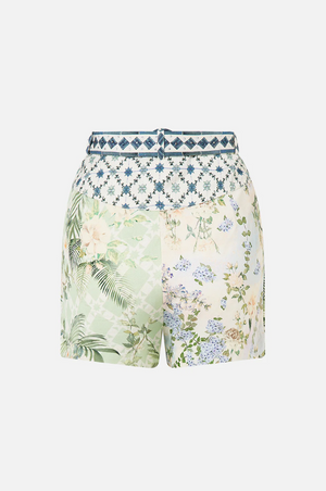 Camilla Tuck Front Short - Jardim Party