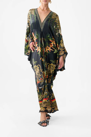 Camilla T Shape Long Kaftan - Ready For My Welcome Drink