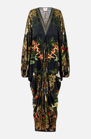 Camilla T Shape Long Kaftan - Ready For My Welcome Drink