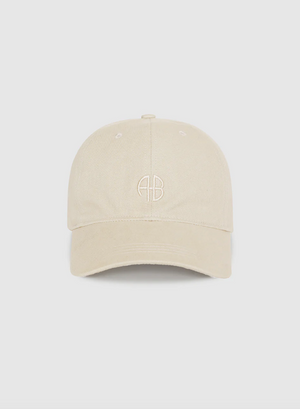 Anine Bing Jeremy Baseball Cap AB - Oatmeal