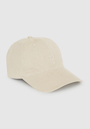 Anine Bing Jeremy Baseball Cap AB - Oatmeal