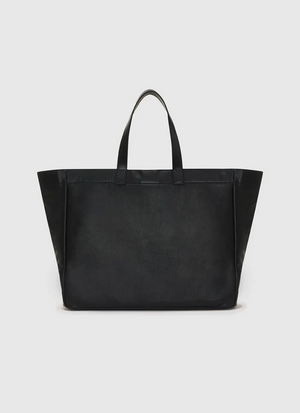 Anine Bing Large Rio Tote - Black Recycled Leather