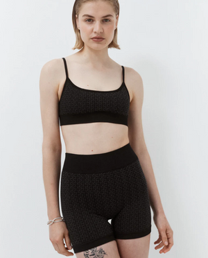 Nagnata Neo Bralet - Black/Dark Charcoal