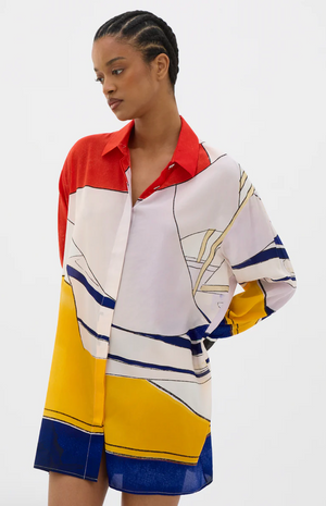 Muma World Sails Oversized Long Sleeve Shirt
