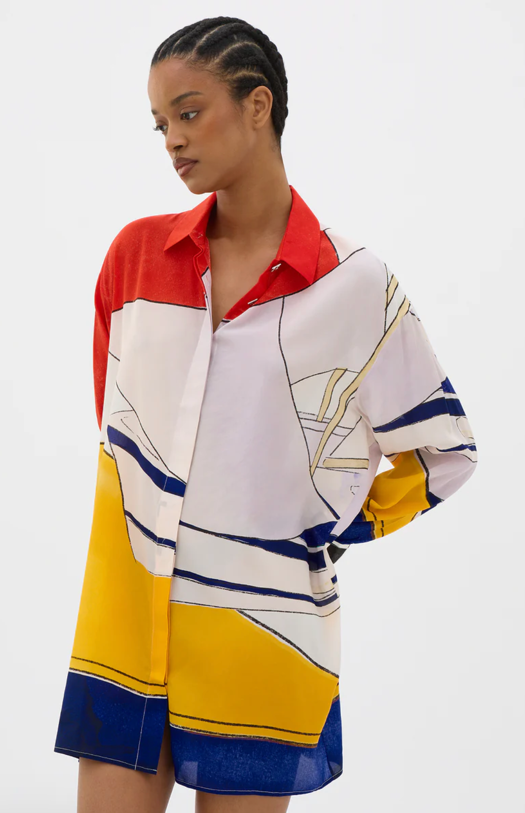 Muma World Sails Oversized Long Sleeve Shirt