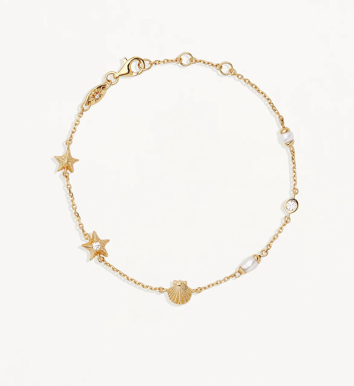 By Charlotte Ocean Dreaming Braclet - Gold