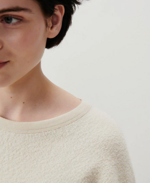 American Vintage Bobypark Sweatshirt BOBY03A - Ecru