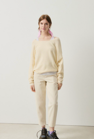 American Vintage Damsville Jumper - Pannacotta Melange