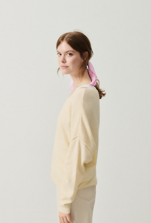 American Vintage Damsville Jumper - Pannacotta Melange
