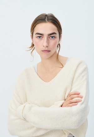 American Vintage EAST18H Jumper - Mother Of Pearl