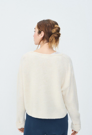 American Vintage EAST18H Jumper - Mother Of Pearl