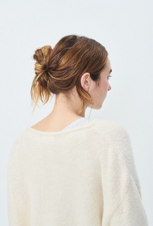 American Vintage EAST18H Jumper - Mother Of Pearl