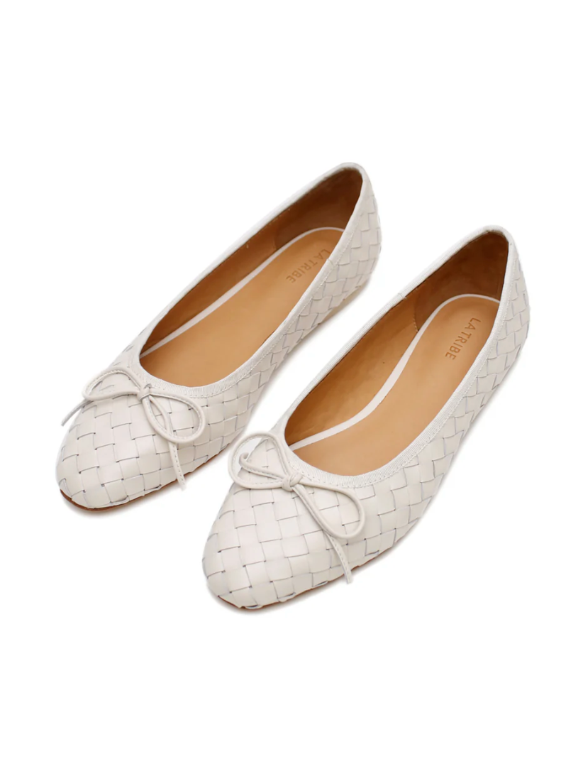 La Tribe Kitty Ballet Flat - Cream