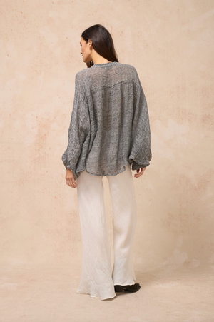 Estilo Emporio Boe Shirt - Rete Nero