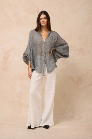 Estilo Emporio Boe Shirt - Rete Nero