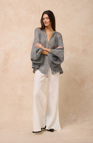 Estilo Emporio Boe Shirt - Rete Nero