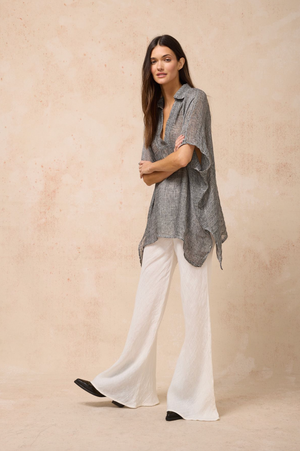 Estilo Emporio Carolina Top - Rete Nero