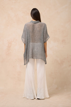 Estilo Emporio Carolina Top - Rete Nero