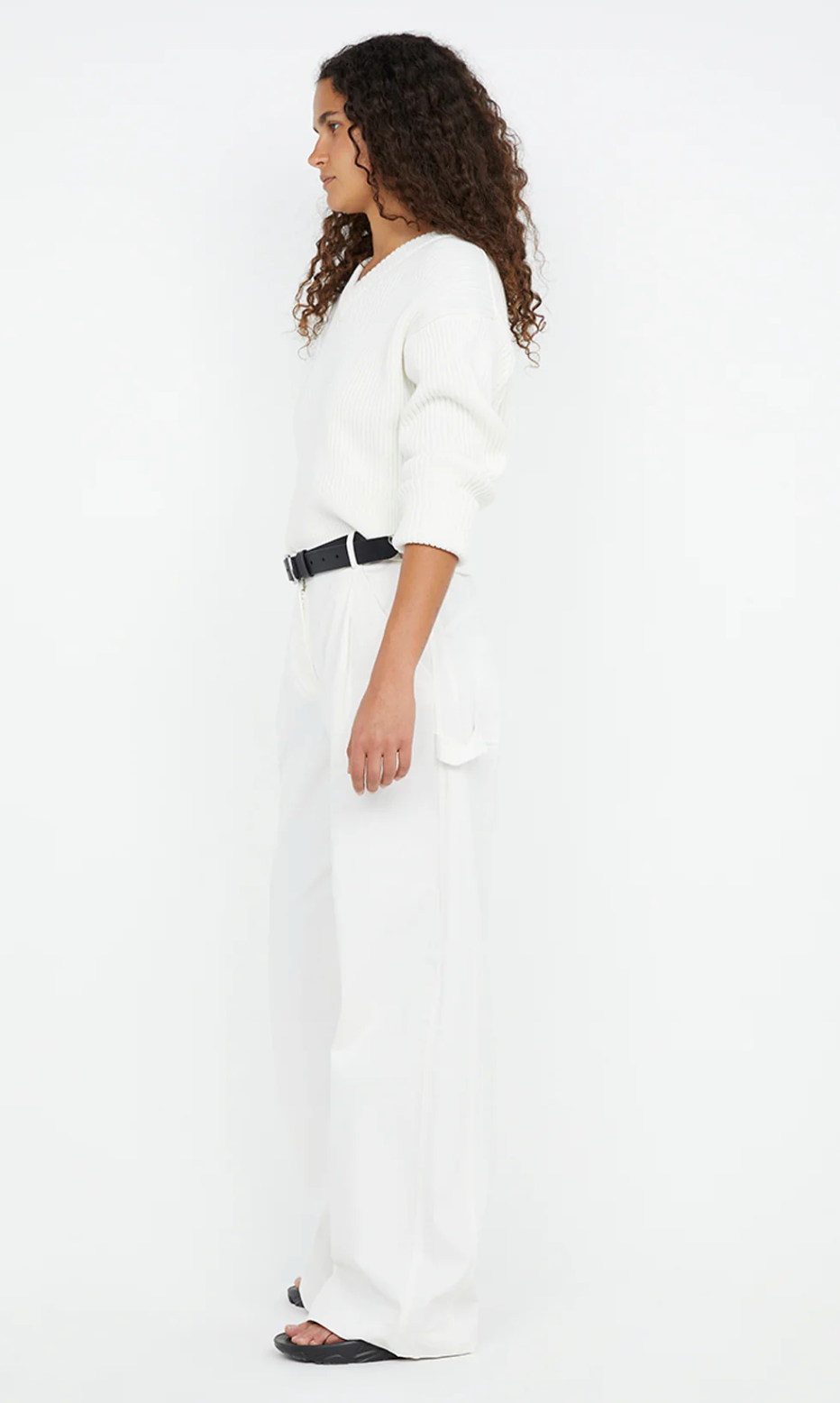 Bec and Bridge Hannah Jumper - White