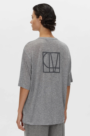 Camilla and Marc Astrantia Tee - Charcoal Marle