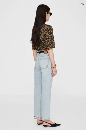 Anine Bing Avi Tee - Leopard