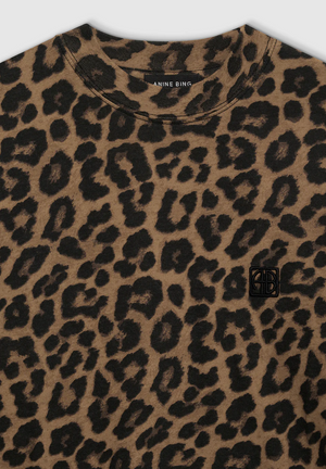 Anine Bing Avi Tee - Leopard