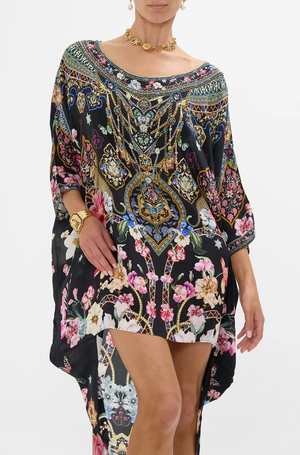 Camilla Scoop Back Hem Dress - Midnight In Monserrate