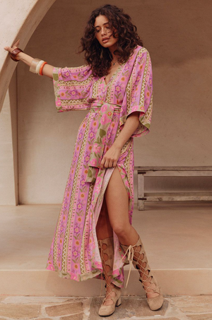 Spell Goldie Gown - Desert Rose