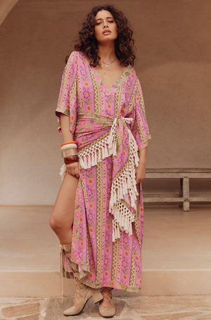 Spell Goldie Gown - Desert Rose