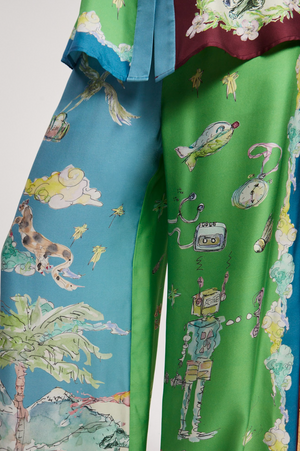 Alemais Daria Silk Pant - PRESALE