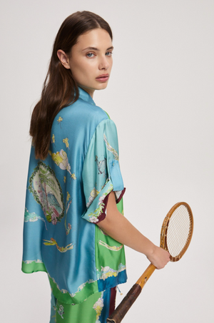 Alemais Daria Silk Shirt - PRESALE