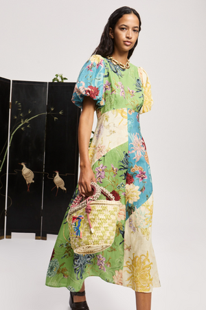 Alemais Avery Spliced Midi Dress - PRESALE