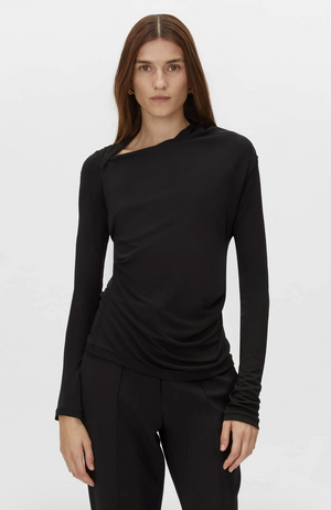 Camilla and Marc Mai Long Sleeve Top - Black