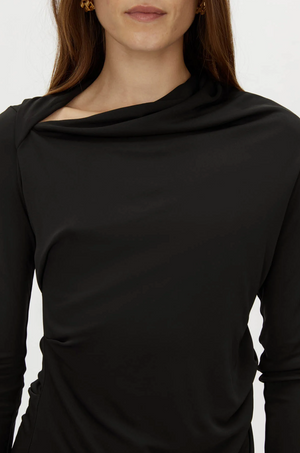Camilla and Marc Mai Long Sleeve Top - Black